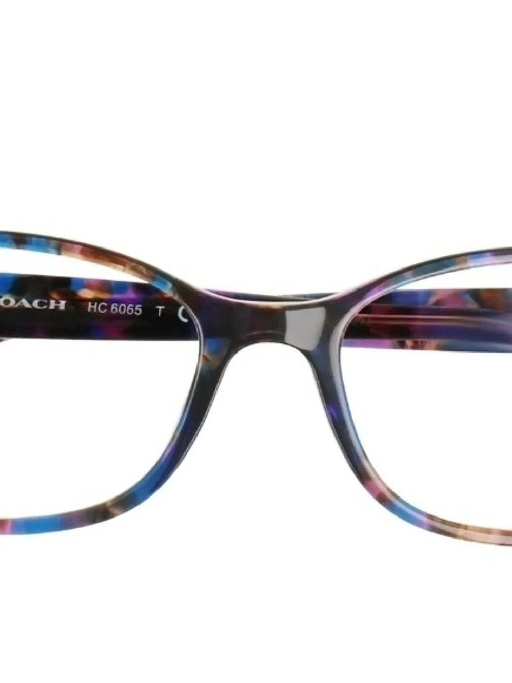 Coach Purple Tortoiseshell Women's Eyeglass Frame 6065